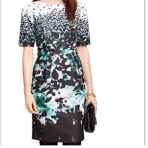 Brooks Brothers Green and Black dress - Size 8 - NWT